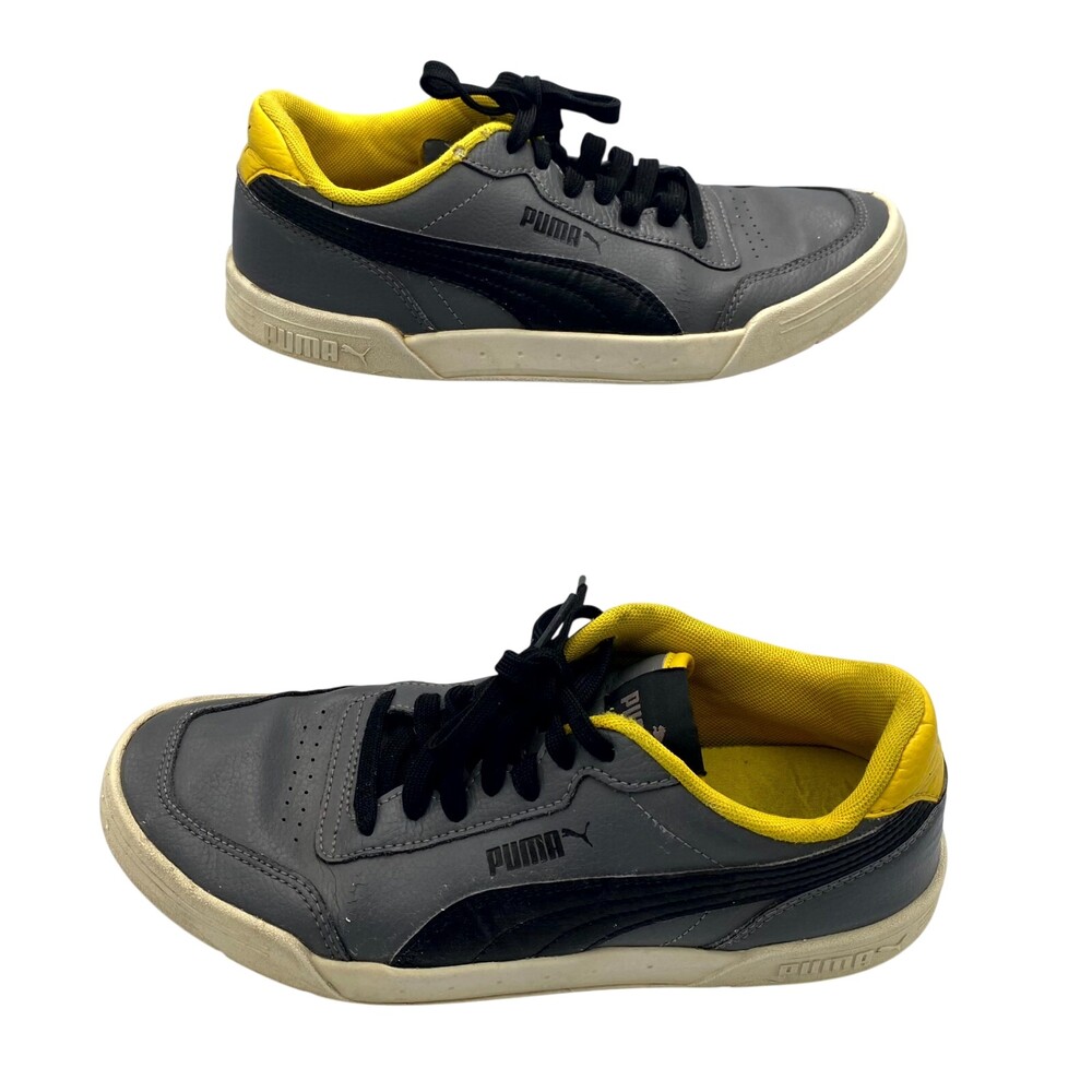 Puma Caracal 36986309 Men's US 7.5 Shoes Gray Black Running Athletic Sneakers